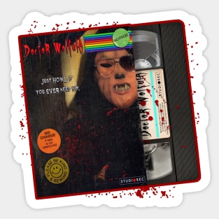 Dr. Wolfula - VHS Cover Sticker